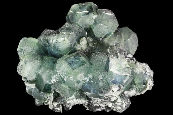 Green Fluorite Crystal Cluster - China #111917